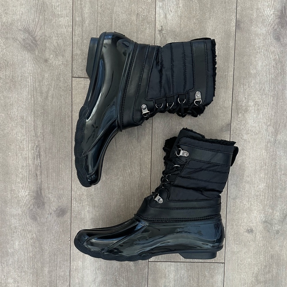 Jessica Carlyle Gavin Winter Snow Rain Boots Womens Size 11 EUC